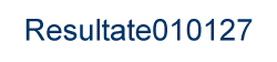 Resultate010127