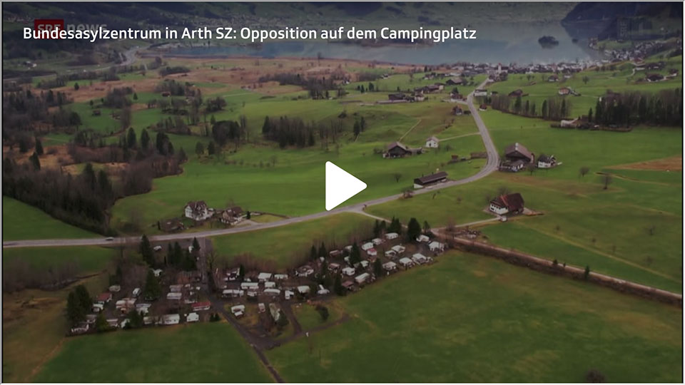 Bundesasylzentrum: Opposition auf dem Campingplatz