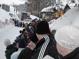Start zum 3. Lauf der 2er-WM unten rechts neue Fanmtze Caf Trlihof