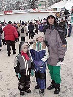 Gaby, Ramona und Yanik beim legendären Horse Shoe