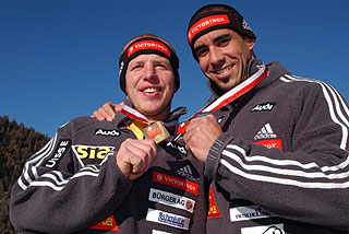 Martin Annen, Cdric Grand - Sieg mit dem Zweierbob!!!