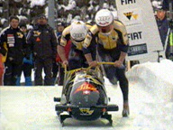 Martin Annen mit Beat Hefti beim Start 