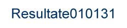 Resultate010131